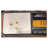 3 Piece Saint Gaudens $20 Gold Coin Miniatures - 1.13g