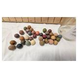 Jar of Civil War Time Marbles