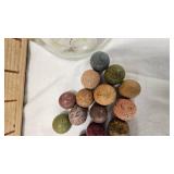 Jar of Civil War Time Marbles