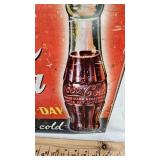 16x12 Coca Cola Metal Sign