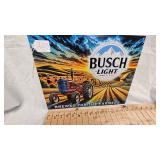 16x12 Busch Light Metal Sign