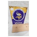 16x12 MN Vikinngs Metal Sign
