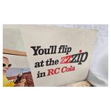 28x11 Vintage RC Cola Cardboard Sign