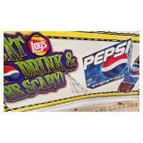 30x14 Cardboard Pepsi Sign