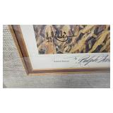 Les Kouba Signed Print "Back at the Barn"