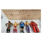 WWE Action Figures, Curt Engal, Booker T, Devon Dudley