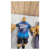 WWE Action Figures, Curt Engal, Booker T, Devon Dudley