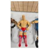 WWE Action Figures, Curt Engal, Booker T, Devon Dudley