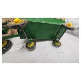 John Deere A w/Driver and Wagon 1/16th Scale
