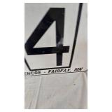 20x20 Metal 4 Square Builders Sign