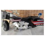 Bottery Operated Police Harley Davidson, Works