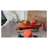 Vintage Trains and Bulldozer, Untested,