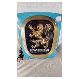 Lowenbrau Beer Lighted Sign-Works