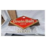 Grain Belt Beer Light Sign-Works