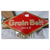Grain Belt Beer Light Sign-Works