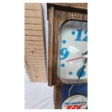 RC Cola Lighted Clock-Works Great