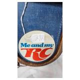 RC Cola Lighted Clock-Works Great