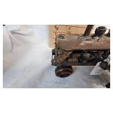 Tractor w/Moiwer-Homeade Art