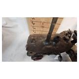 Tractor w/Moiwer-Homeade Art