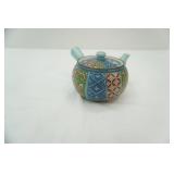 Traditional Japanese Arita Ware Porcelain Teapot. Kyusu