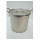 Stainless Steel Kettle & Lid 10.25" tall by 11" diameter