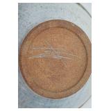 Large Handmade Ceramic Pottery Bowl 13.5" diameter by 5.5" tall