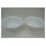 2 Large Mixing or Serving Bowls. 6 qt Sterilite