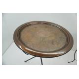 Metal Collapsible Side Table