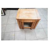 Wooden Nesting Side Tables 3ct