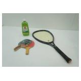 Tennis Racket, Ping Pong Paddles, Clean Burn Bite fighter