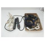 Extension Cords, Roku players , HDMI cables