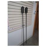 Metal Tiki Torches 2ct. Refillable