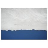 Jeneal Knapp 1994 Molded Paper Pulp Art. Framed. 2ct