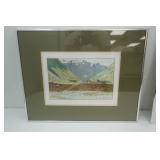 Watercolor Paintings. 2ct. Framed Matted. 20"x16.5" D. Aasland?