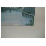 Watercolor Paintings. 2ct. Framed Matted. 20"x16.5" D. Aasland?