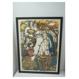 Carter Holman Paintings. "Fall of Falls" 71/100 & "The Great Shock (when wheat was wheat)" 7/75