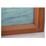 3ct Vintage Framed Photography. Ducks & Combine. 23"x 19"