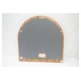 Red Oak Sculptured Mirror. Duck on a Lake. 22.25"x 23"