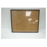 Wood Frame with Glass 24"x 20"