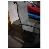 Glass Patio Table and 6 Chairs