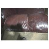Leather Recliner, Swivel Rocker Recliner