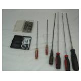 Long-Handled Screwdrivers, Precision Screwdriver Set, Screws