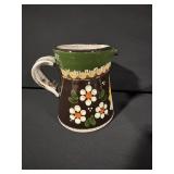 Blue Floral Ceramic Teapot Set - Teapot, Lidded Jar & Daisy Mug