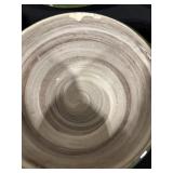 Assorted Ceramic Mugs & Bowls - Swirl Interiors, Green Rim