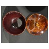 Marcrest Oven-Proof Stoneware Lidded Bowls - Set of 3