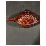 Marcrest Oven-Proof Stoneware Lidded Bowls - Set of 3