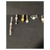 Assorted Wristwatches - 9-Piece Metal Bracelet Lot