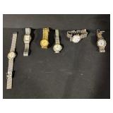 Assorted Wristwatches - 9-Piece Metal Bracelet Lot