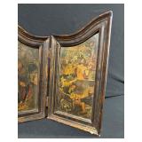 Quinten Massys Triptych Panel Set - Three Hinged Religious Scenes