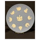 Wedgwood London Landmarks Plate - 2x Candlesticks